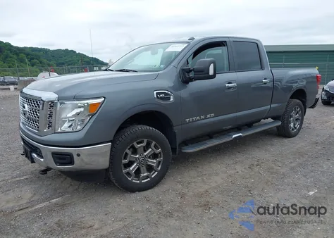 2018 Nissan Titan Xd Sv Gas from USA, damaged, VIN 1N6AA1F43JN530966
